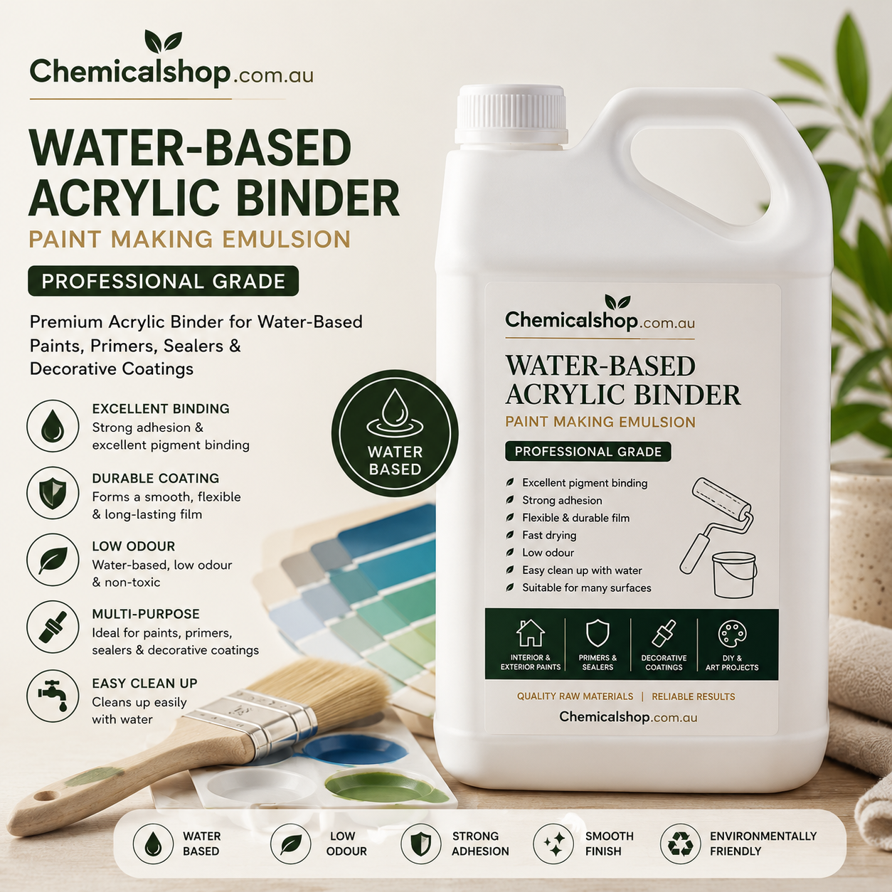 Water Based Acrylic Binder Paint Making Emulsion