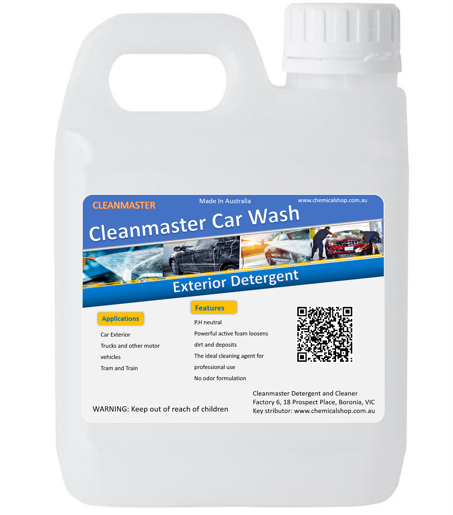Cleanmaster Car Wash Concentrated