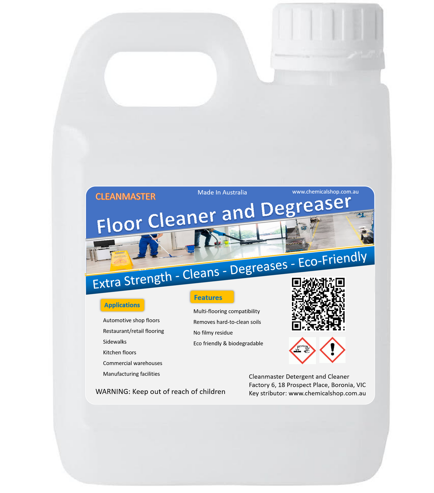 Cleanmaster Floor Cleaner Extra Strength