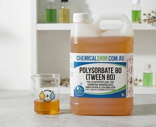 Tween 80 – Polysorbate 80 Emulsifier (Food / Cosmetic Grade Nonionic Surfactant)